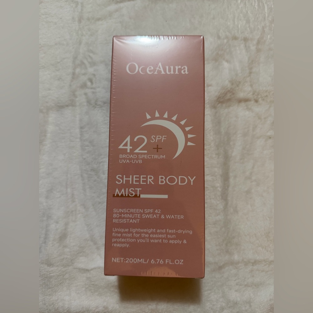 Sheer Body Mist SPF 42 - Pink